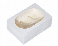 Коробка для капкейков ForGenika MUF 6 PRO, 6 ячеек, 25*17*10 см